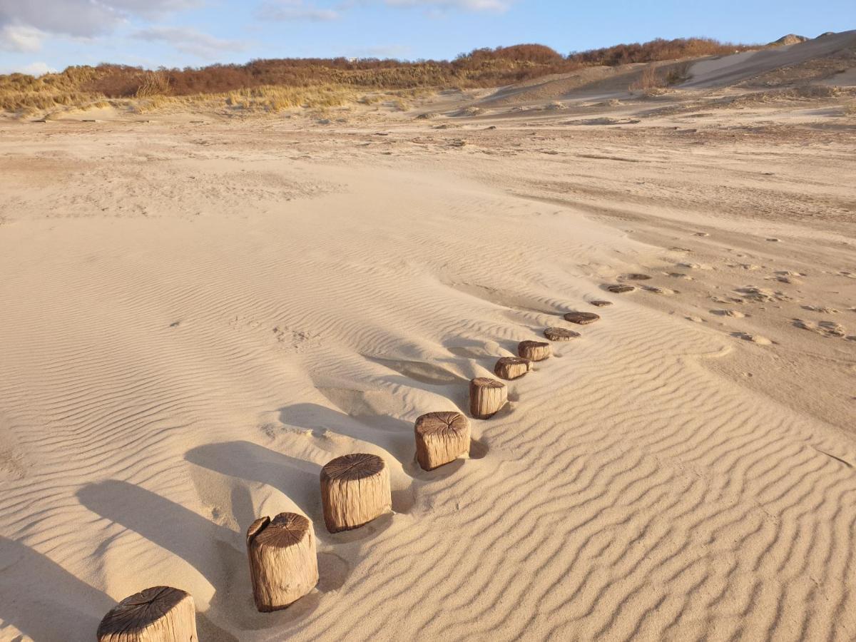 Penthouse Windkracht 10 Aan Het Strand Van Cadzand Eksteriør billede