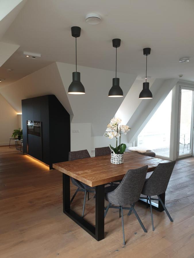 Penthouse Windkracht 10 Aan Het Strand Van Cadzand Eksteriør billede