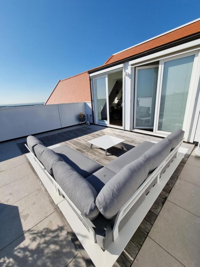 Penthouse Windkracht 10 Aan Het Strand Van Cadzand Eksteriør billede
