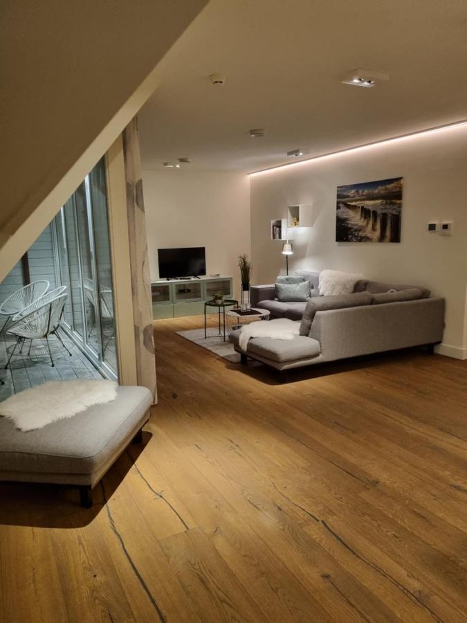 Penthouse Windkracht 10 Aan Het Strand Van Cadzand Eksteriør billede